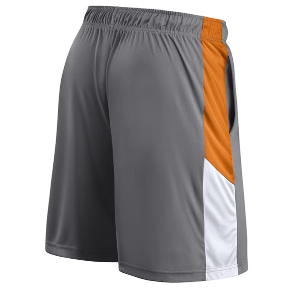 Men's Fanatics Gray Tennessee Vols Logo Shorts - Large - Picture 3 of 4